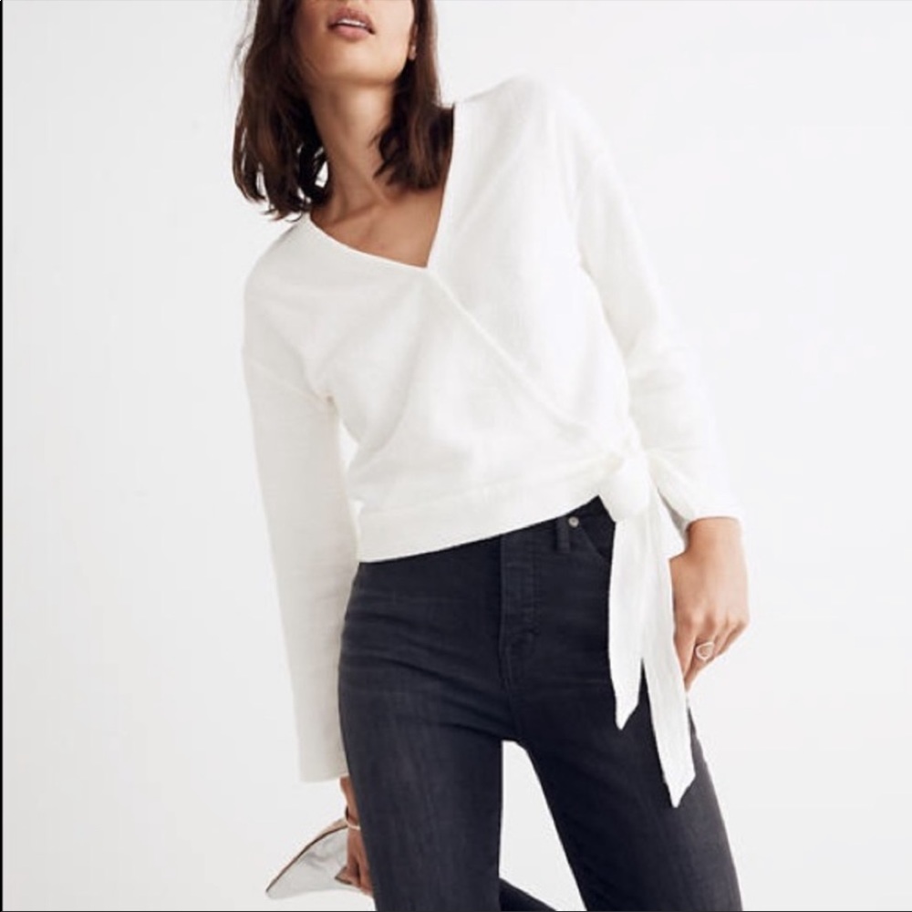 MADEWELL Longsleeve Wrap Top